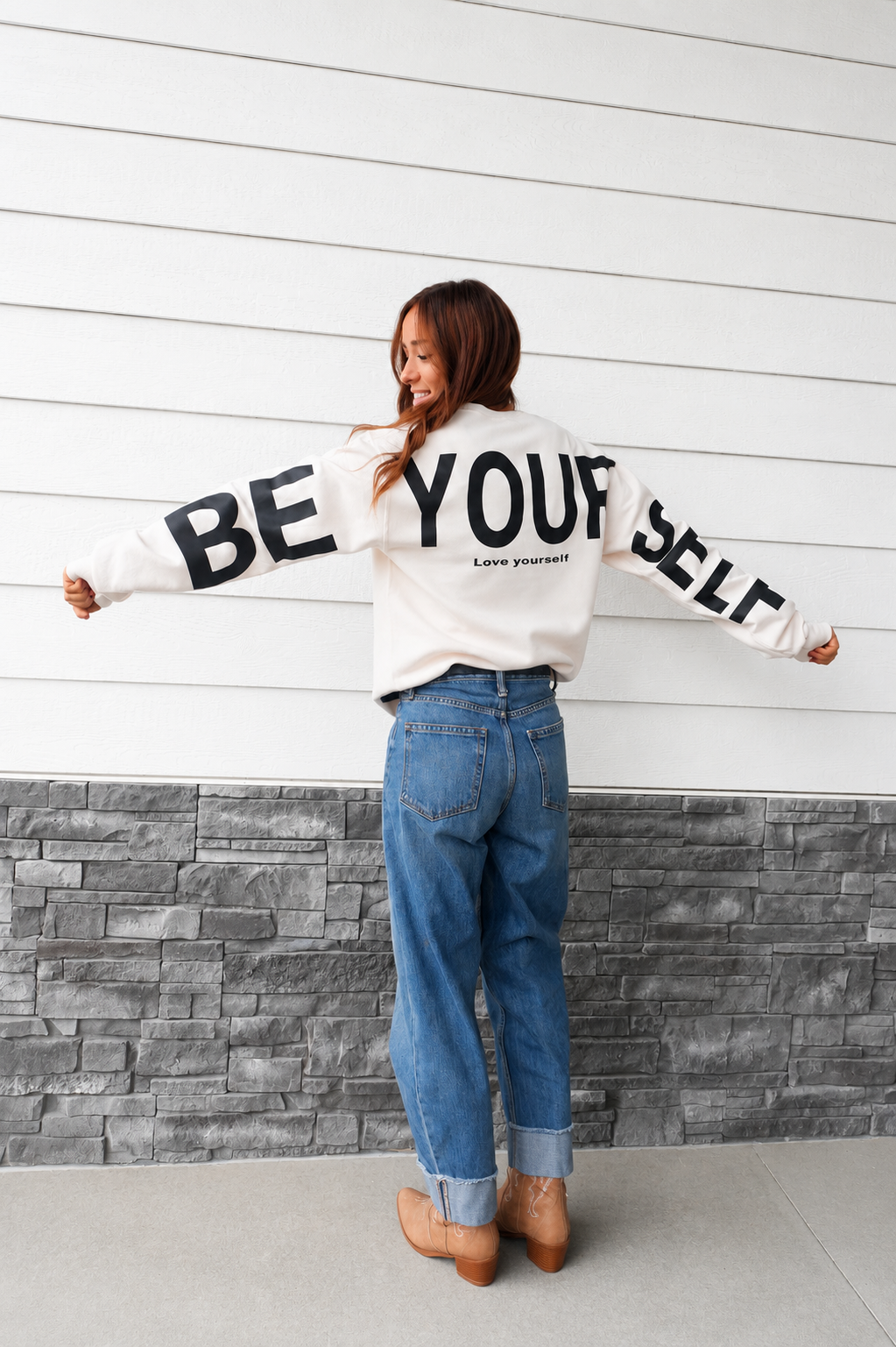 Be Yourself Crewneck